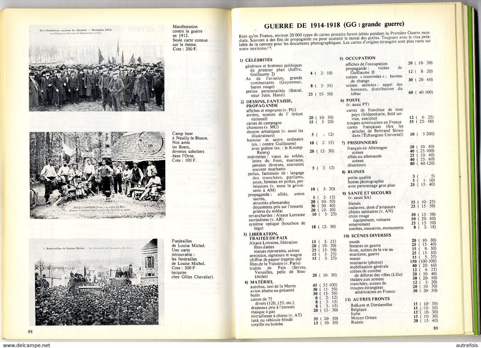 NEUDIN 1978  4éme ANNEE  -  CATALOGUE  ARGUS INTERNATIONAL DES CARTES POSTALES   -  255 PAGES - Libros & Catálogos