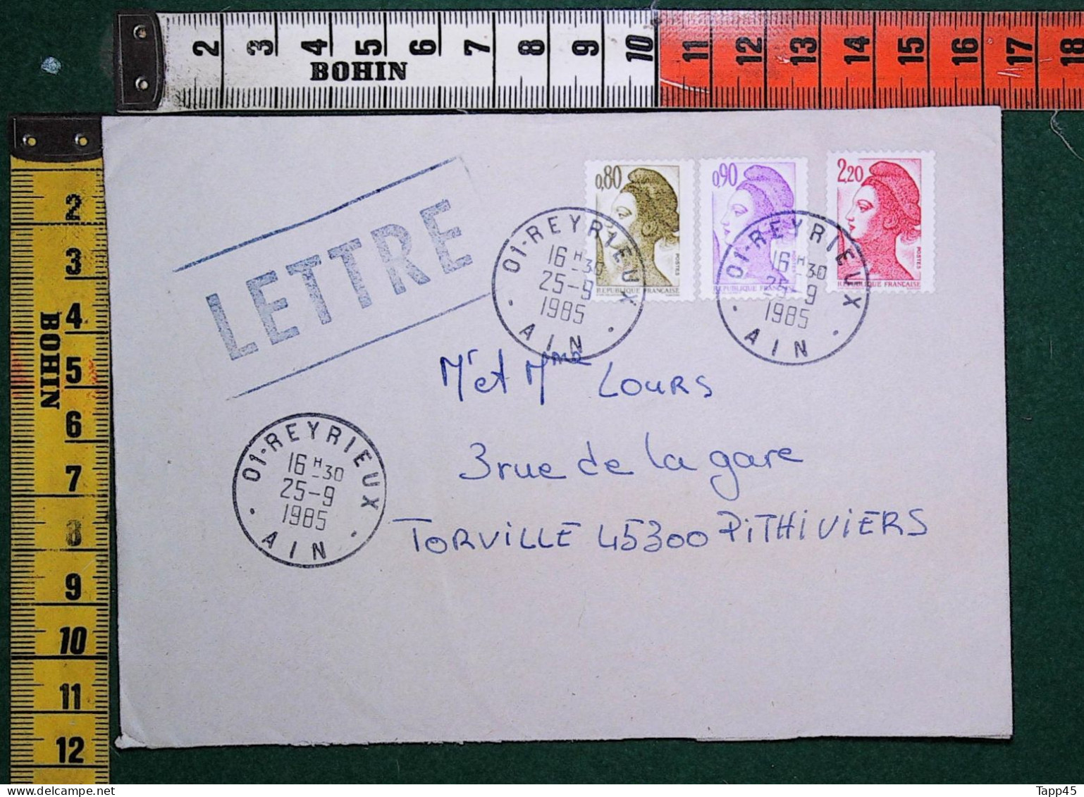 Timbres >sur Support Postal >pour Cette Série (Réf:Tv 6 /10) Exceptionnellement  Frais+port 1€00 (pour 2/3 Env Maxi 1€50 - Ohne Zuordnung