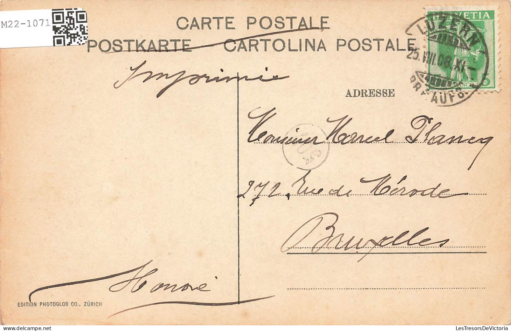 SUISSE - Lucerne - Urirotstock Und Gitschen - Carte Postale - Autres & Non Classés