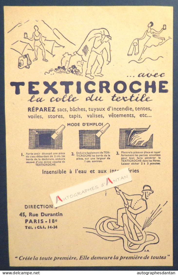 Colle Texticroche Spéciale Tissus