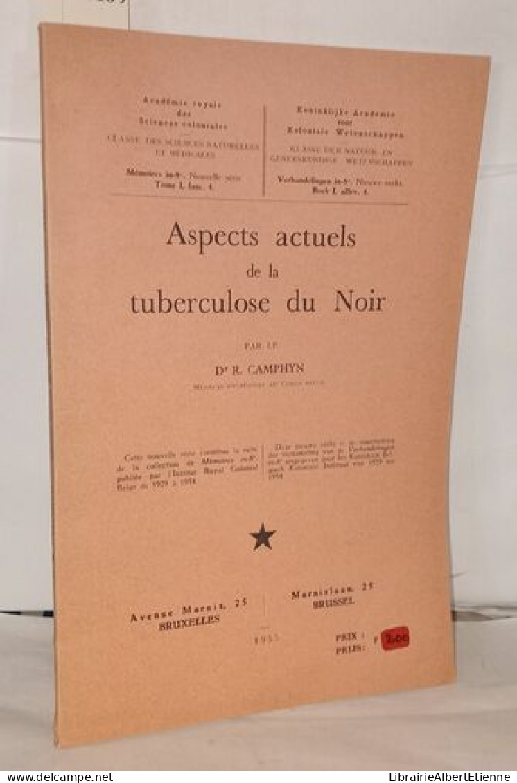 Aspects Actuels De La Tuberculose Du Noir - Sciences