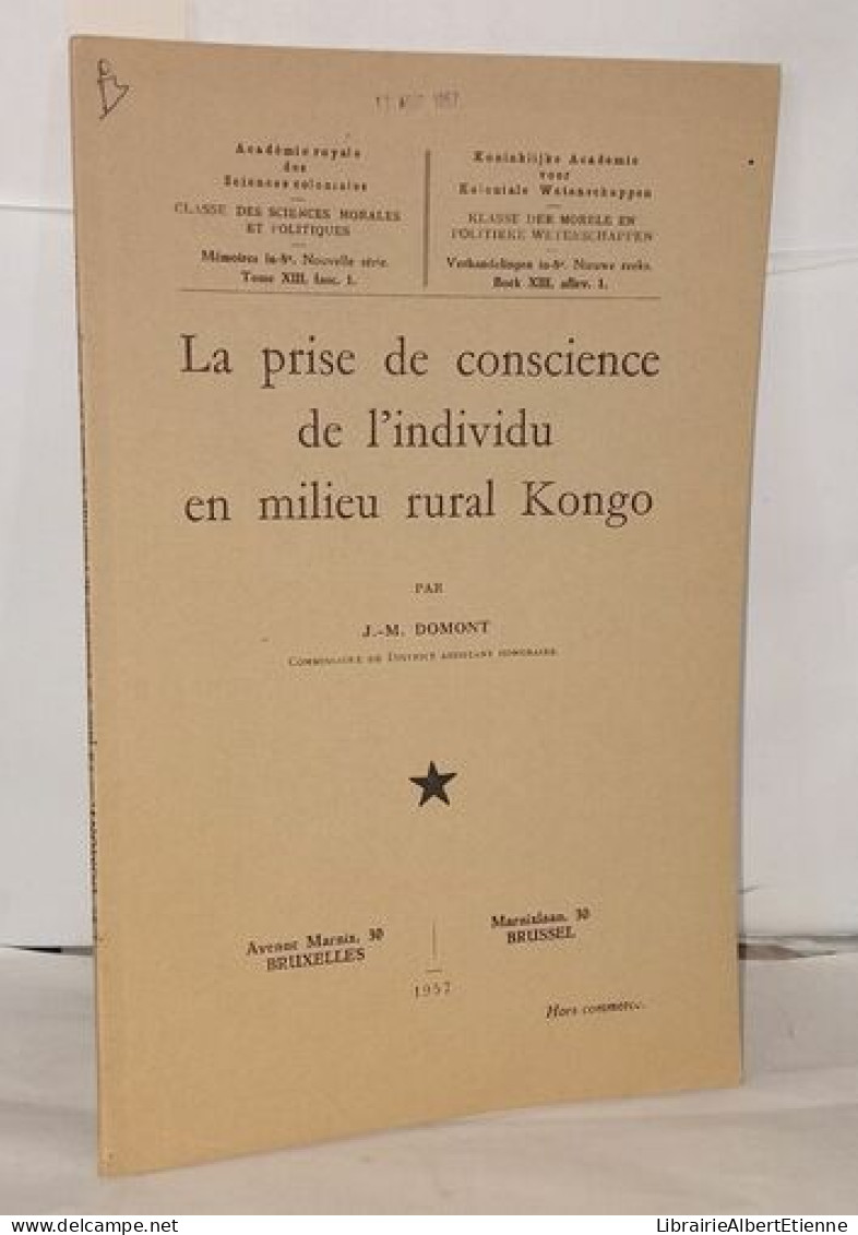 La Prise De Conscience De L'individu En Milieu Rural Kongo - Sciences