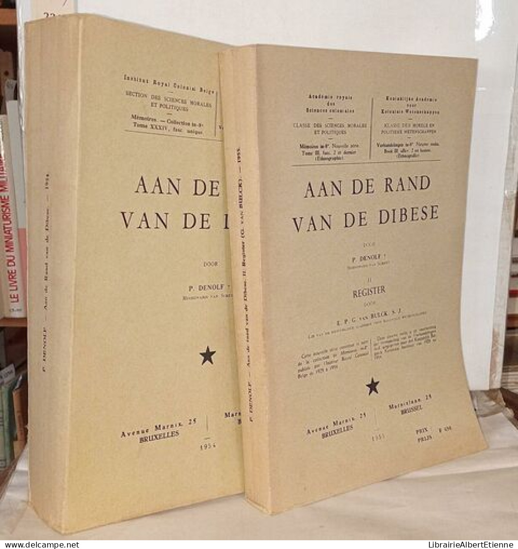 Aan De Rand Van De Dibese ( 2 Volumes ) - Sciences