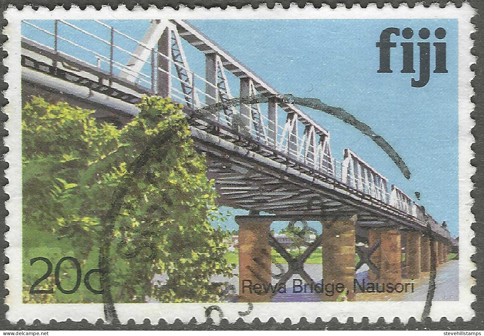 Fiji. 1979 Architecture. 20c Used. No Date Imprint. SG 589A - Fidji (1970-...)