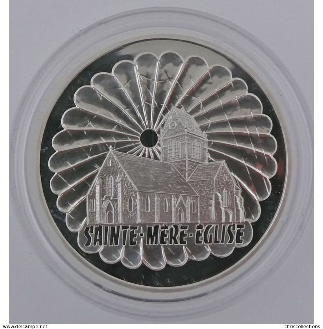 100 Francs 1994 BE, Sainte Mère Eglise, KM#1043 - Herdenking