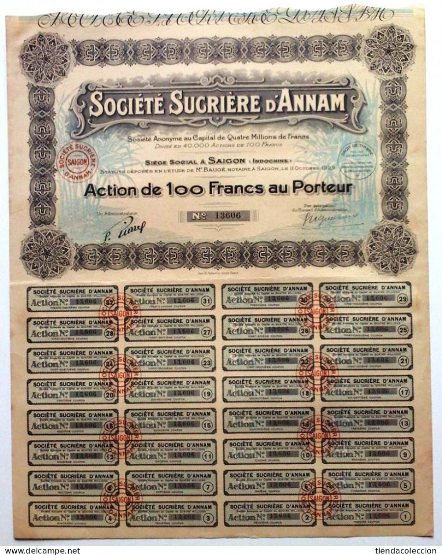 Société Sucrière D'Annam - Asia