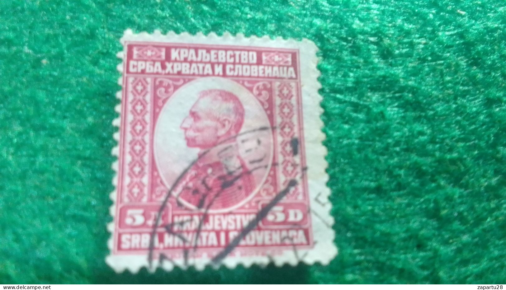 YOGUSLAVYA-    1919-1940  5  DİN. - Used Stamps