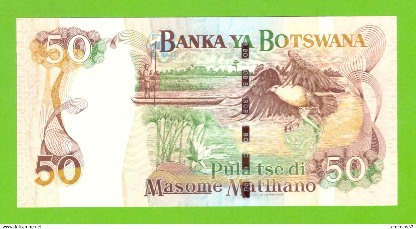 BOTSWANA 50 PULA 2005 P-28  UNC - Botswana