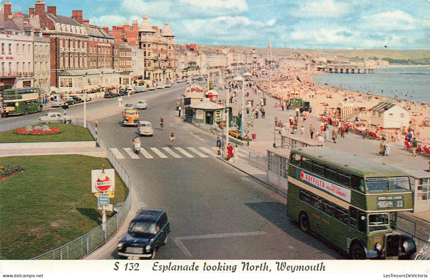 ROYAUME-UNI - Angleterre - Weymouth - Esplanade Looking North - Carte Postale - Weymouth