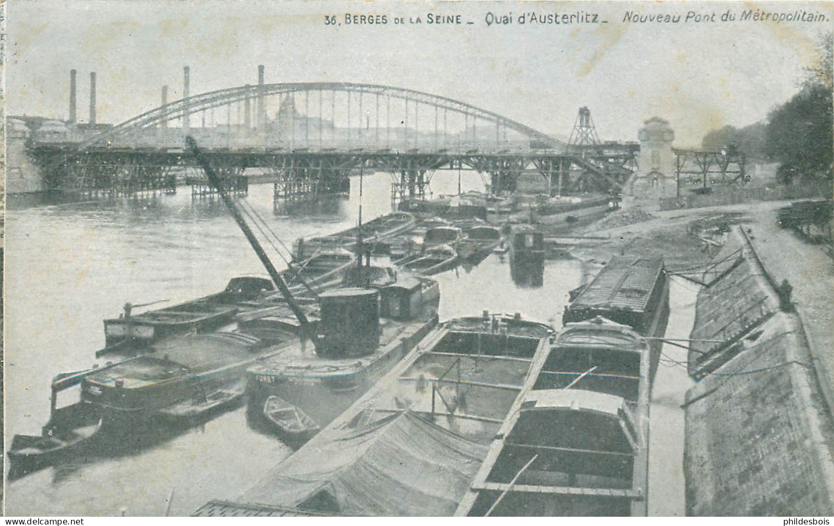 PARIS   ( Berges De La Seine  )  QUAI D'AUSTERLITZ - La Seine Et Ses Bords