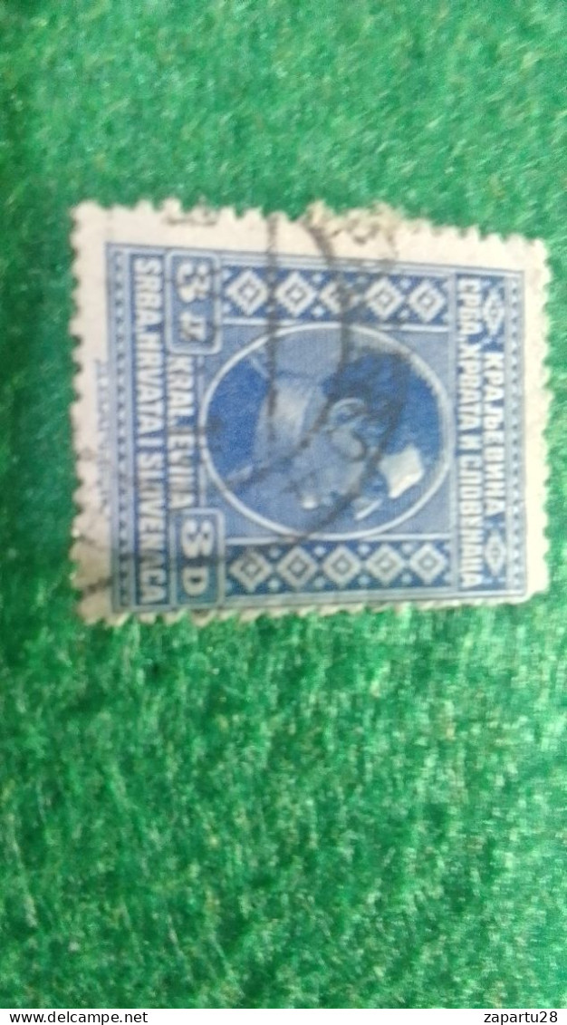 YOGUSLAVYA-    1919-1940   3 DİN - Used Stamps