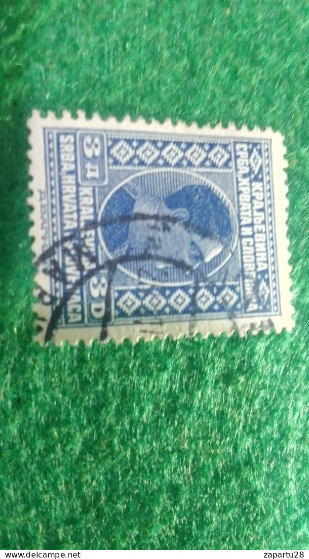 YOGUSLAVYA-    1919-1940   3 DİN - Used Stamps