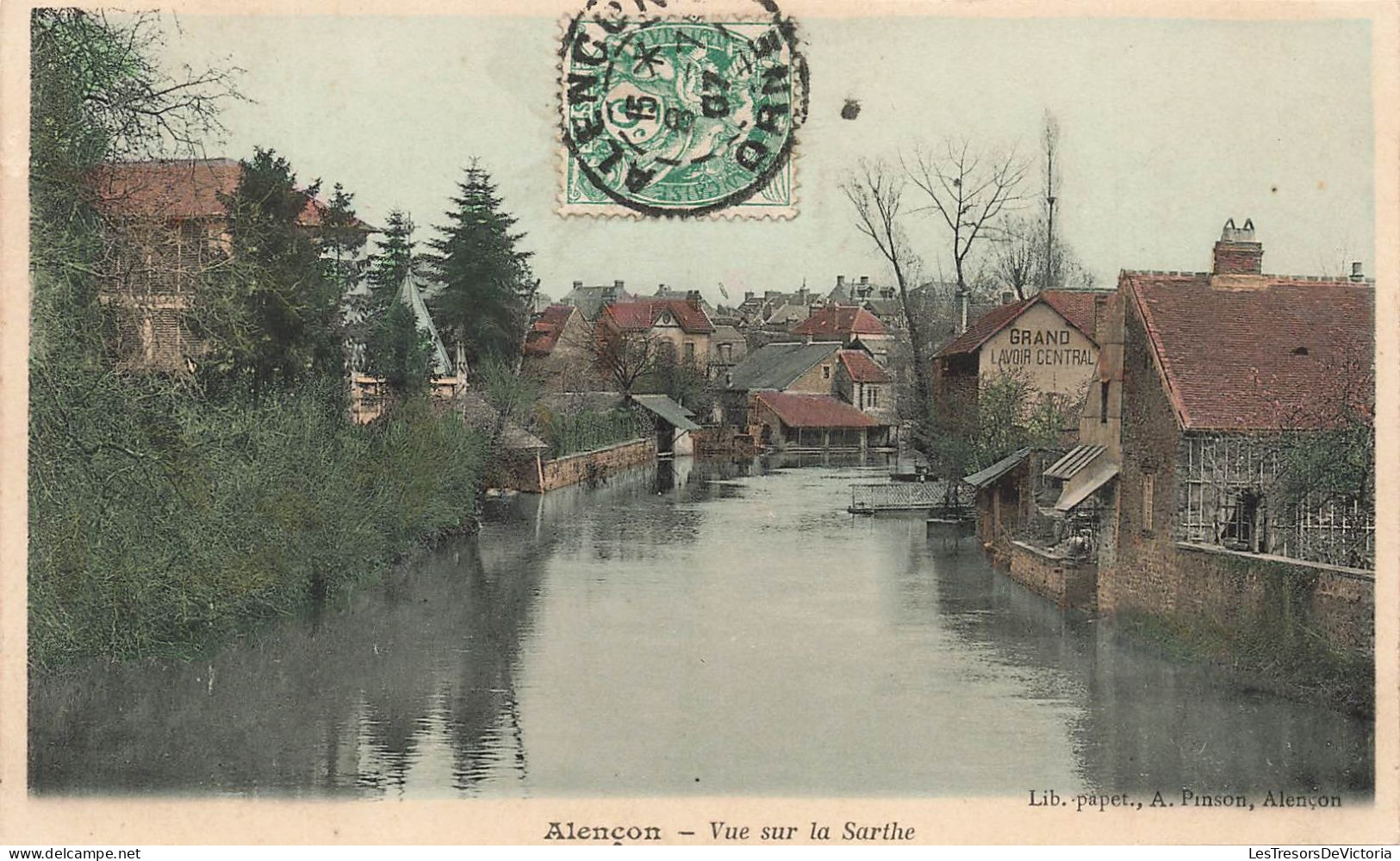 FRANCE - Alencon - Vue Sur La Sarthe - Carte Postale Ancienne - Alencon