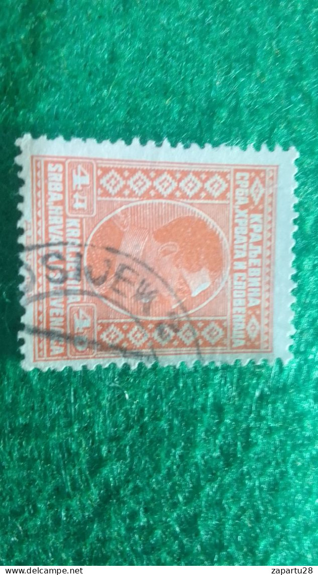 YOGUSLAVYA-    1919-1940   4 DİN - Used Stamps