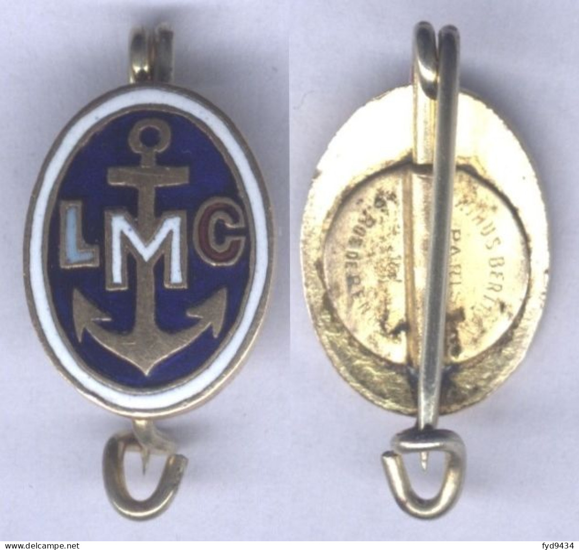 Insigne De La Ligue Maritime Et Coloniale ( Boutonnière ) - Marinera