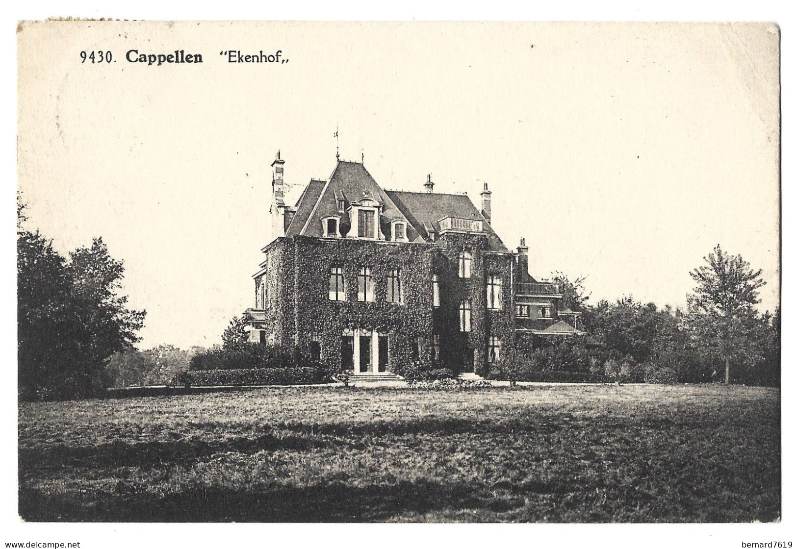 Belgique -  Cappellen    - Kaapellen   Province D'anvers -ekenhof - Kapellen