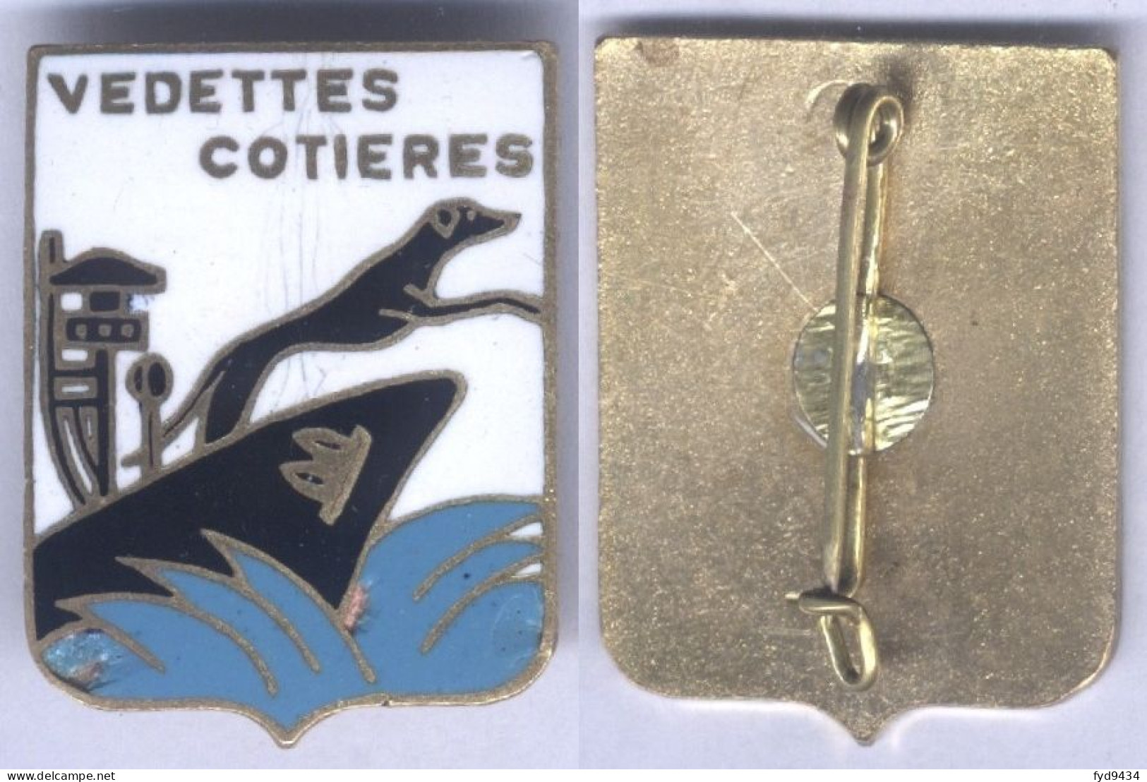 Insigne Vedettes Côtières - Marine