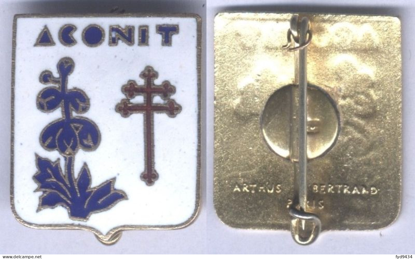 Insigne De La Corvette Aconit - Marine