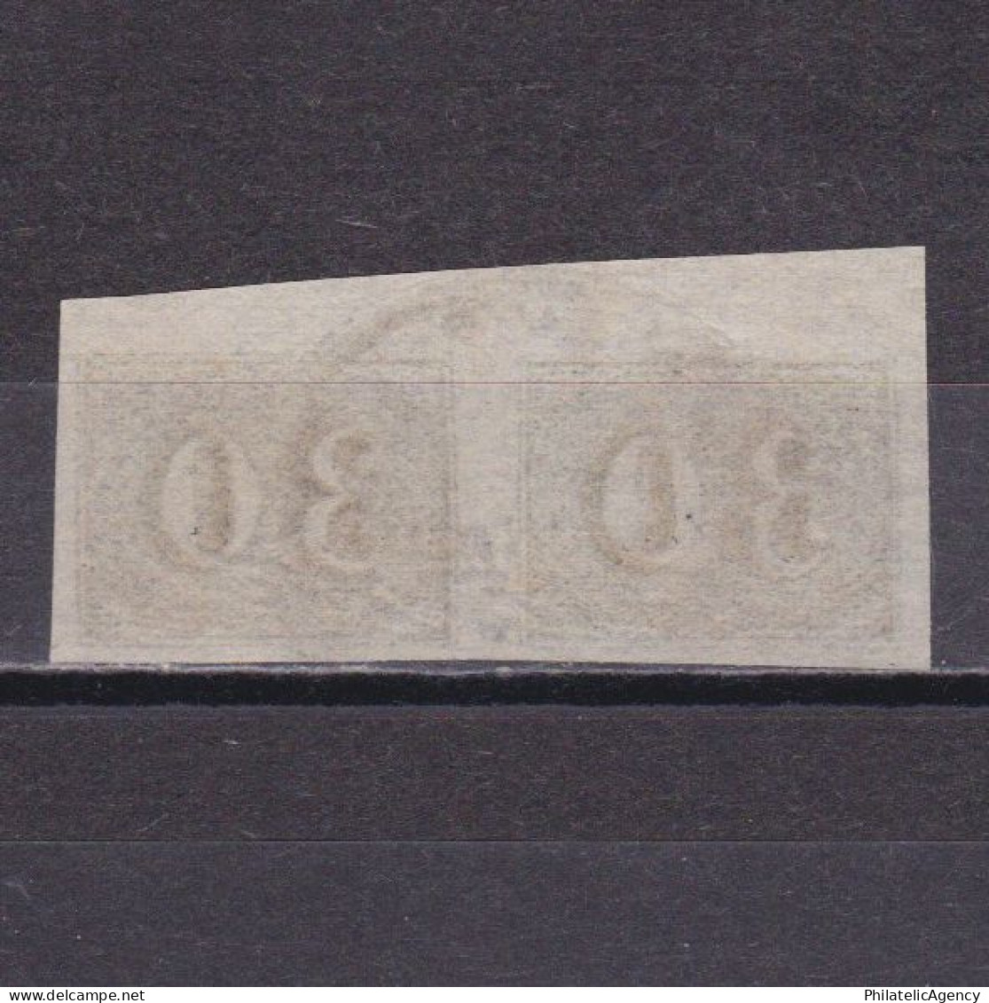 BRAZIL 1850, Sc# 23, Pair, Used - Oblitérés