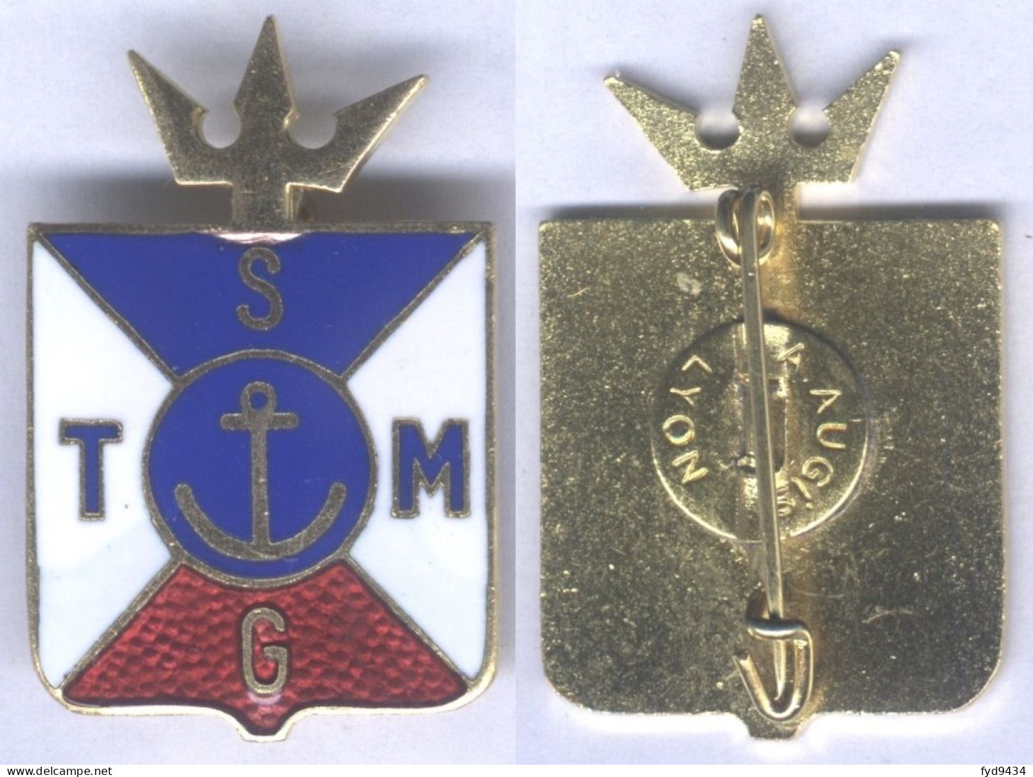 Insigne De La Société Générale Des Transports Maritimes - Navy