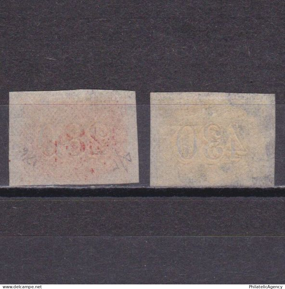 BRAZIL 1861, Sc# 39-40, CV $270, Used - Used Stamps