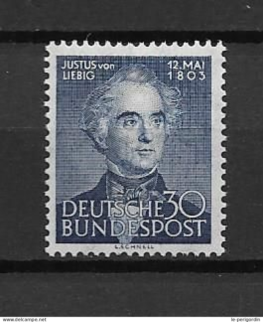 ALLEMAGNE FEDERALE  No 52 , NEUF , ** , SANS CHARNIERE . TTB . - Ungebraucht