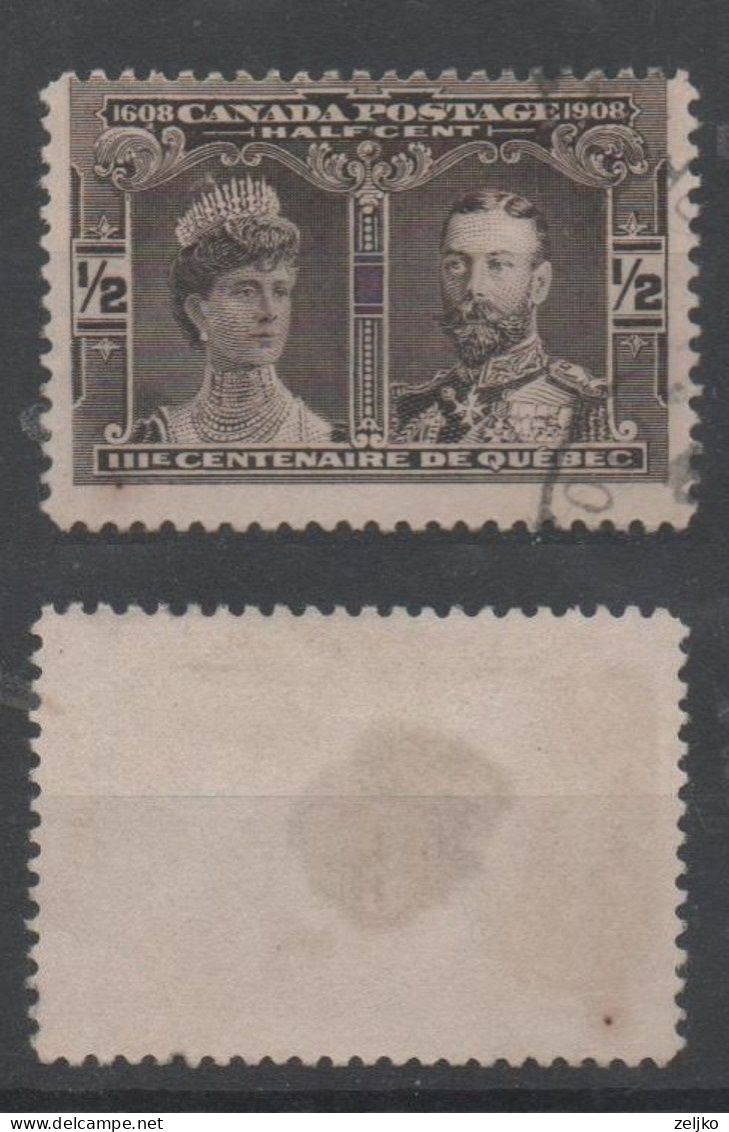 Canada, Used, 1908, Michel 84 - Oblitérés