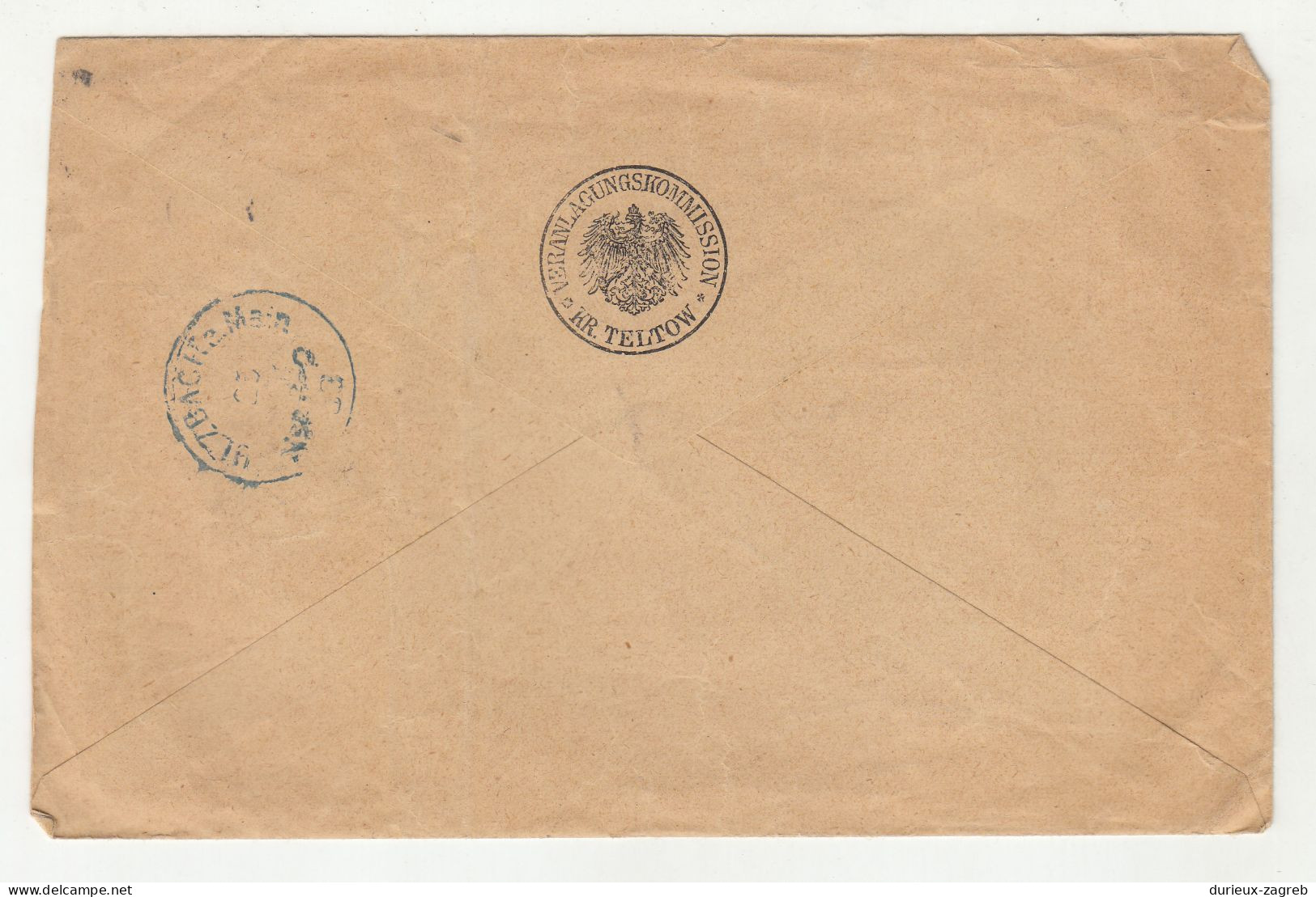 Germany Official Letter Cover Posted 1903 B231120 - Servizio