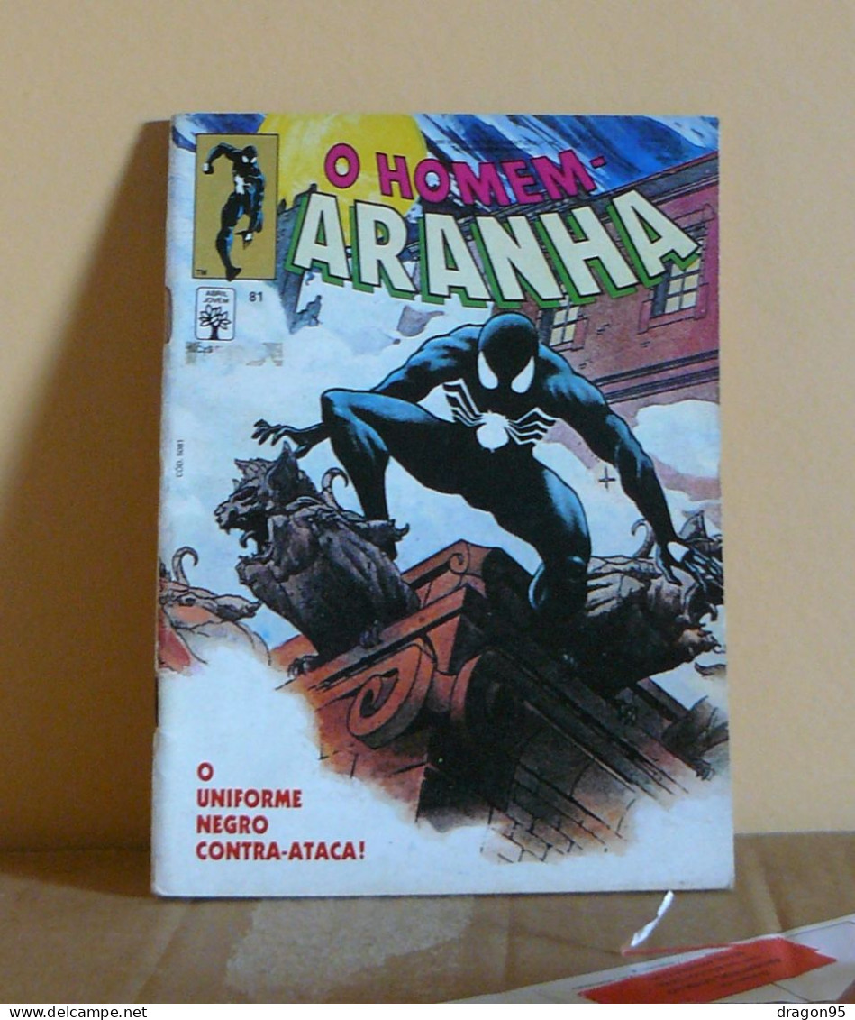 Spider-Man N°81 En Portugais : O Homem-Aranha - O Uniforme Contra-ataca! - 1990 - BD & Mangas (autres Langues)