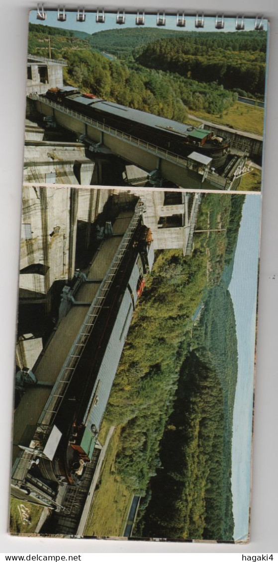 CPM 57 : PLAN INCLINE TRANSVERSAL SAINT-LOUIS-ARZVILLER - Carnet De 9 CPM Incomplet - Années 1970 - Arzviller