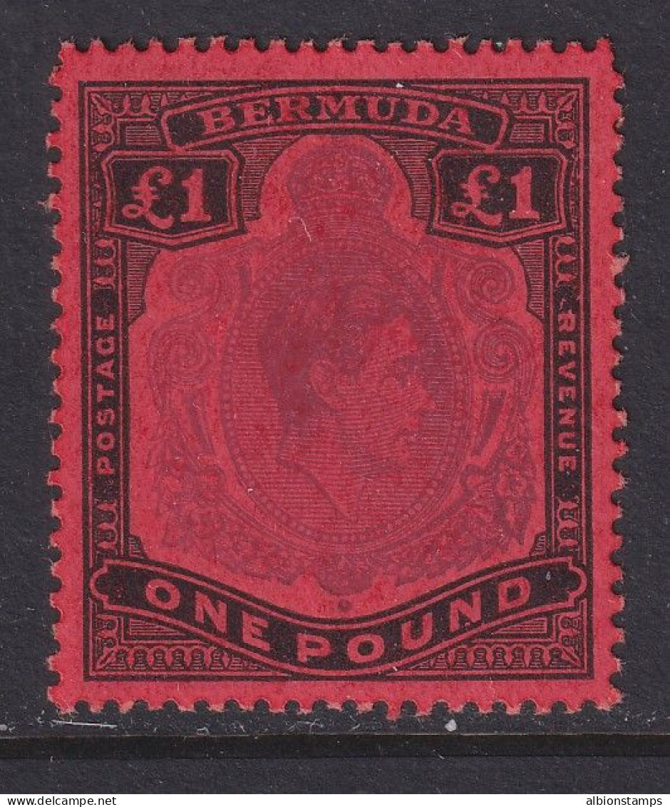 Bermuda, SG 121d, MLH - Bermuda