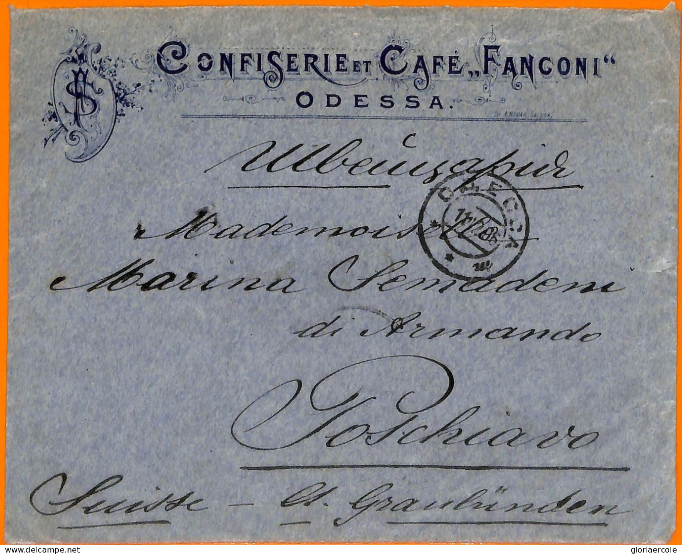 99520 - RUSSIA - Postal History -   COVER To SWITZERLAND    1906 - Briefe U. Dokumente