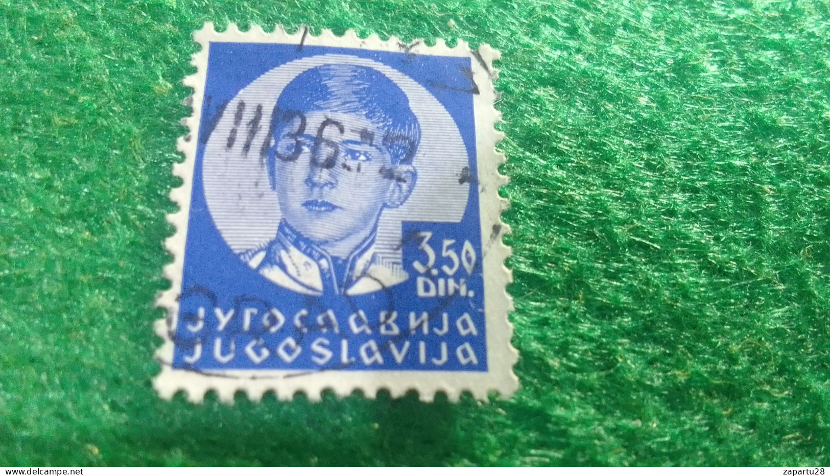 YOGUSLAVYA-    1930-1940   3.50  DİN.    USED - Used Stamps