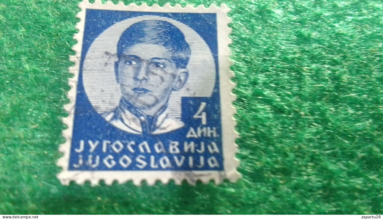 YOGUSLAVYA-    1930-1940   3.50  DİN.    USED - Used Stamps