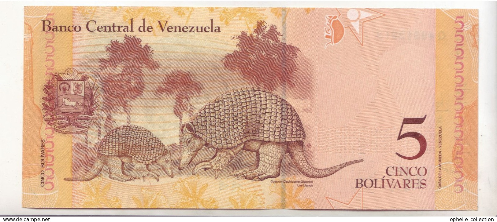 Amérique - Venezuela - 5 Bolivares - PK 999 - 47 - Other - America