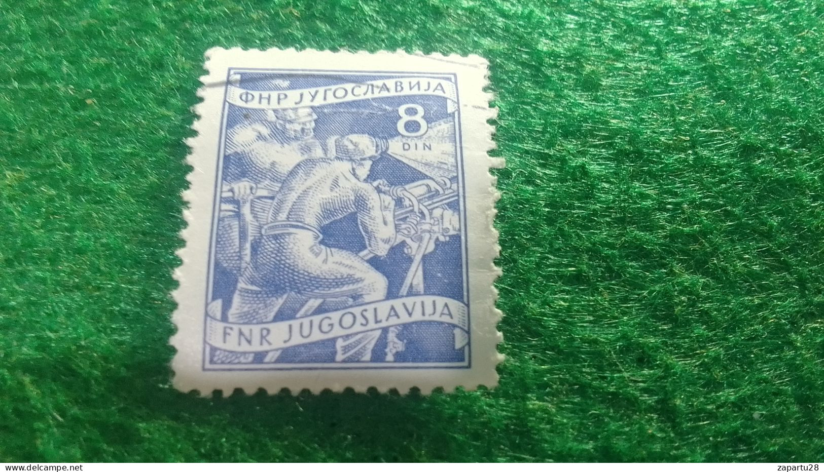 YOGUSLAVYA-    1950-1960   8  DİN.    USED - Used Stamps