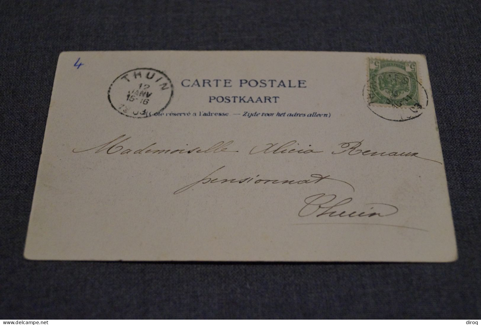 Thuillies , Sucrerie Losseau Frères 1903, Belle Ancienne Carte Postale,pour Collection - Thuin