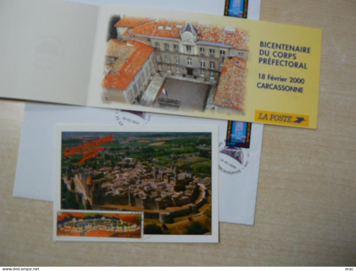 Lot "Carcassonne" - Documents Variés - Majorité Signés Par Christian Broutin - Collections (sans Albums)