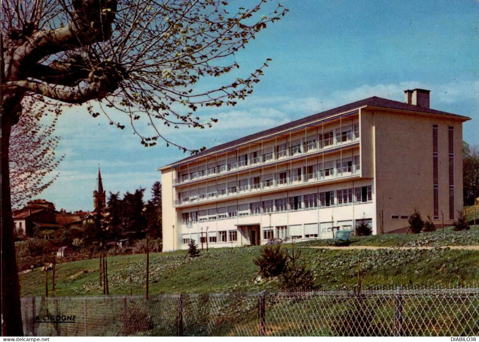 LE BOIS D ' OINGT   ( RHONE )    MAISON DE CONVALESCENCE  " MON REPOS " - Le Bois D'Oingt