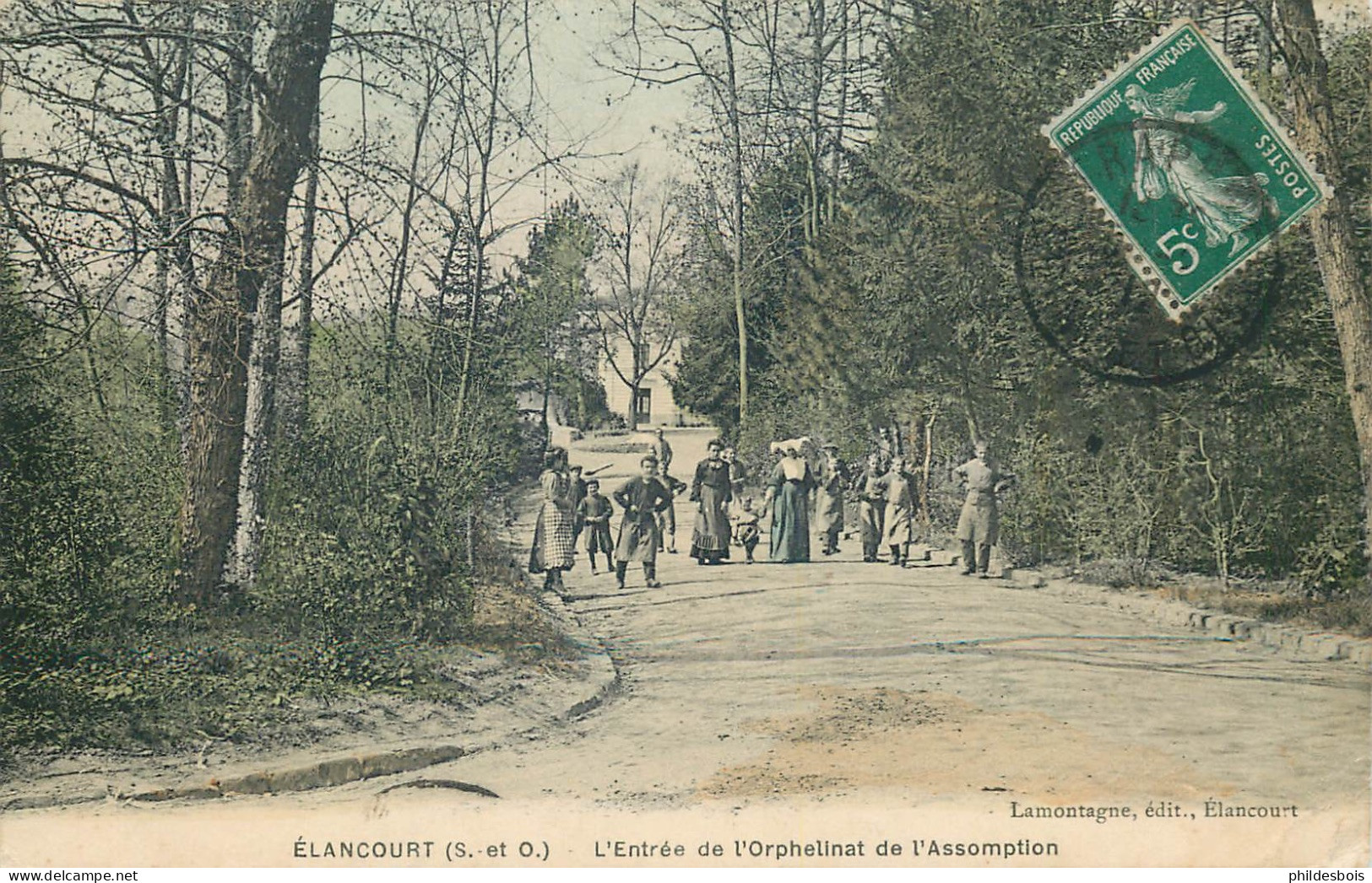 YVELINES  ELANCOURT   Entrée De L'orphelinat - Elancourt