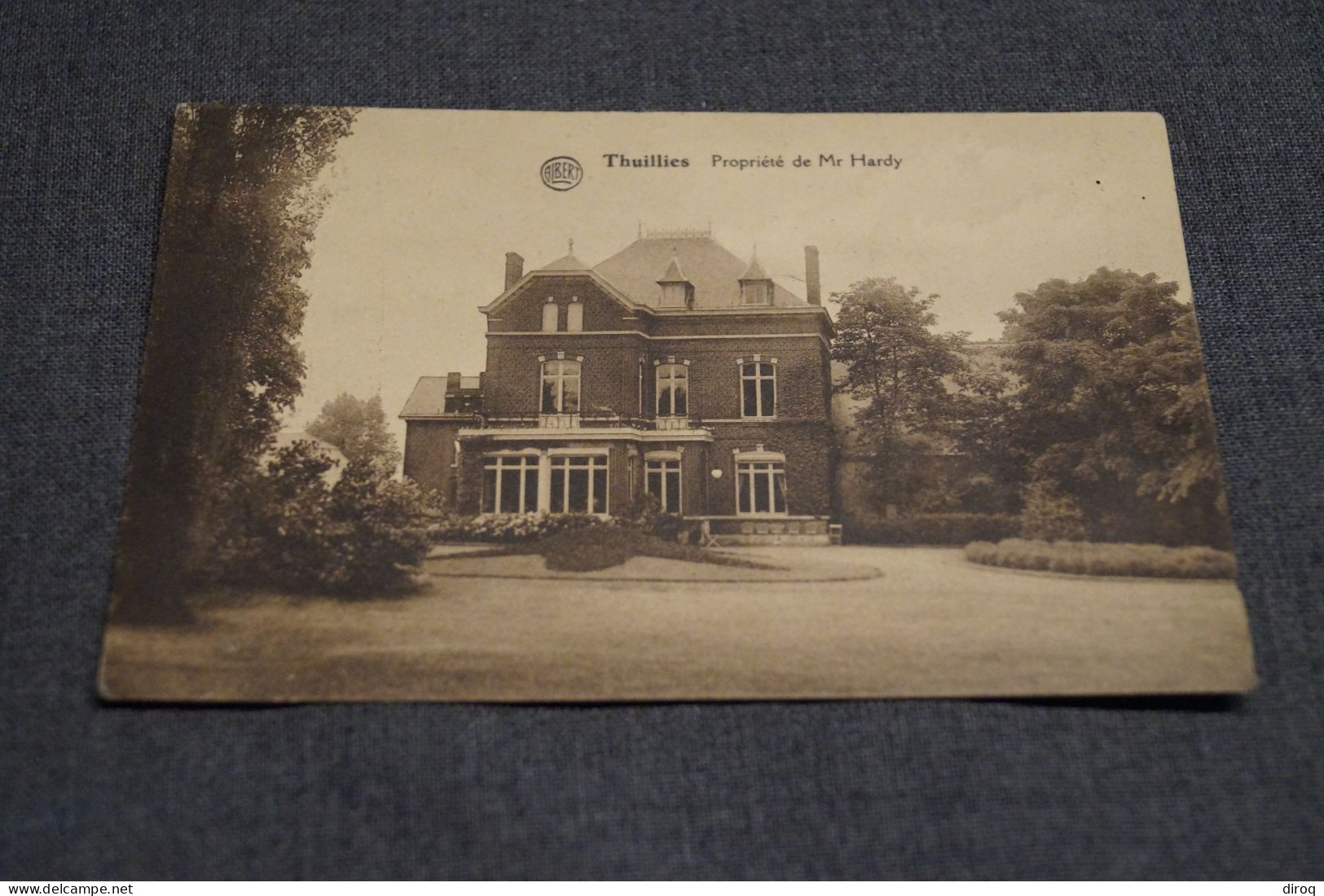 Thuillies , Propriété De Mr. Hardy, Belle Ancienne Carte Postale,pour Collection - Thuin