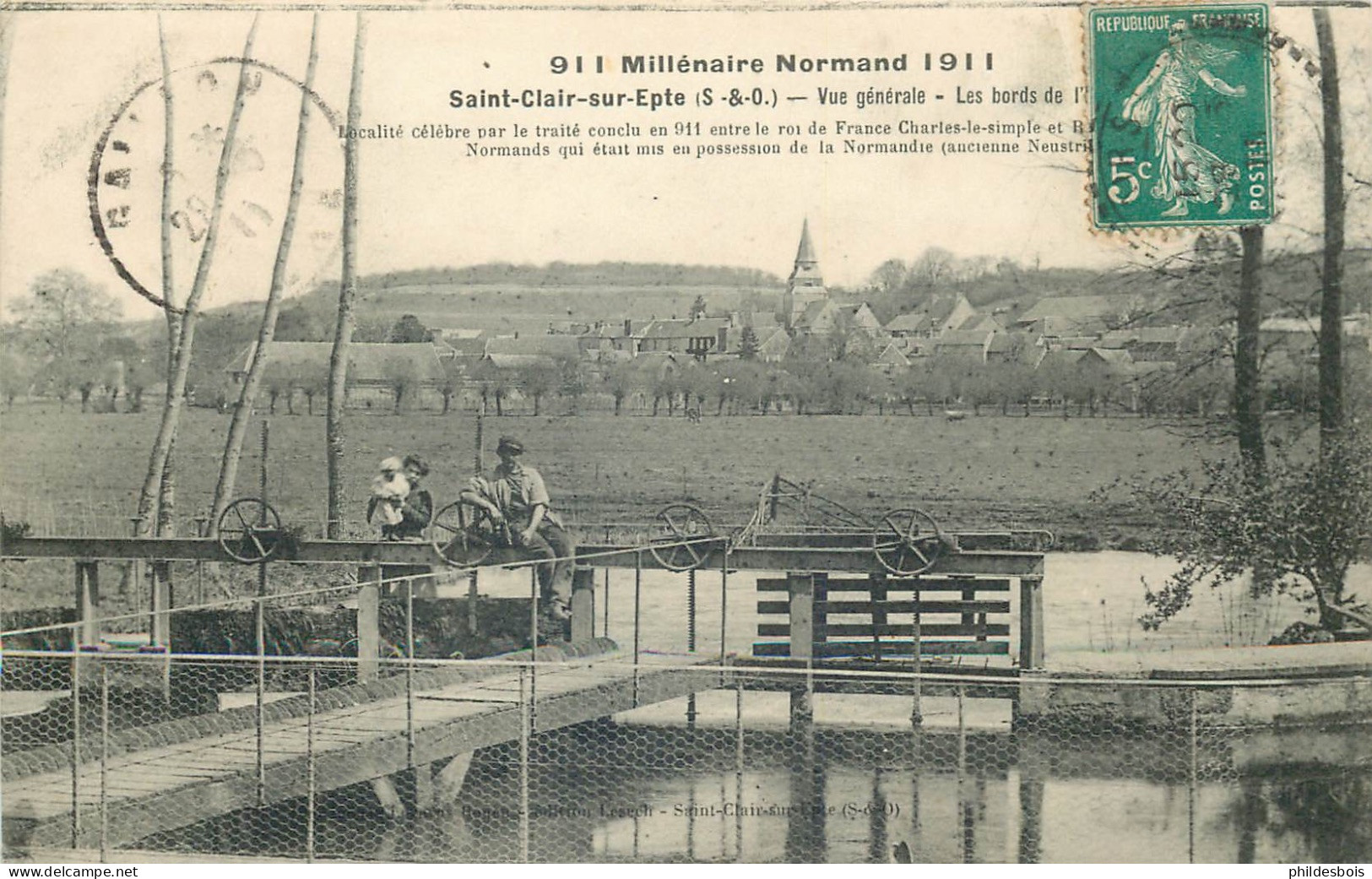 VAL D'OISE  SAINT CLAIR SUR EPTE - Saint-Clair-sur-Epte