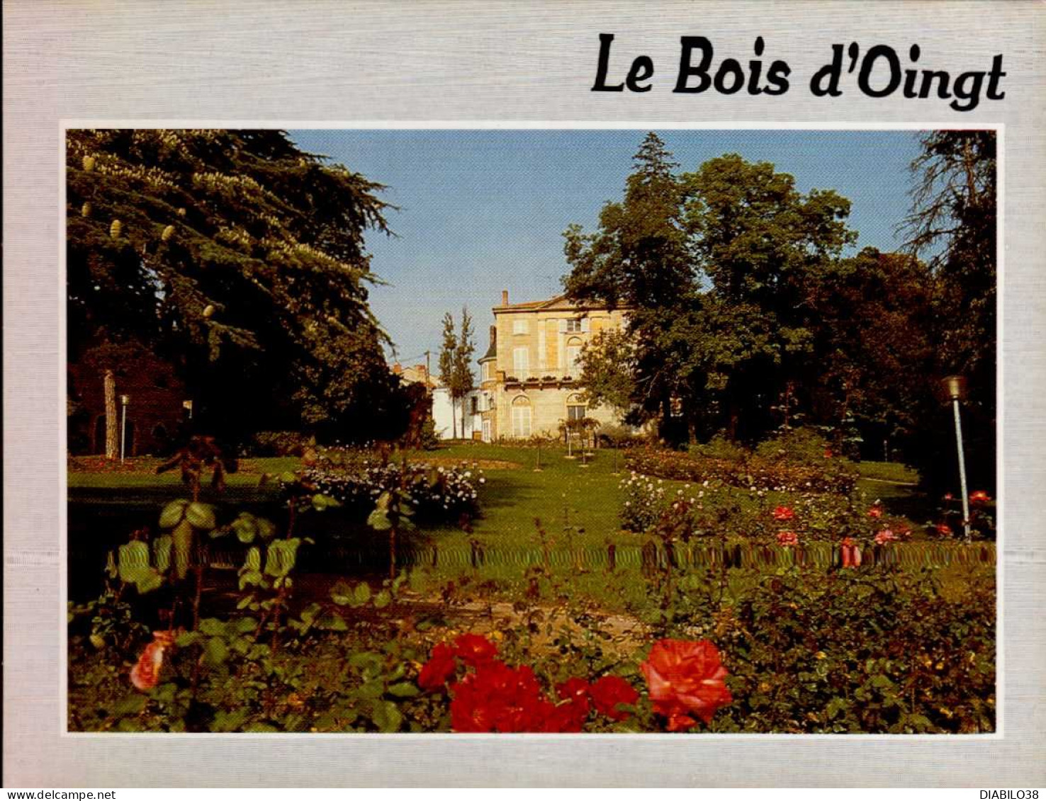 LE BOIS D ' OINGT   ( RHONE )   LE PARC DE LA MAIRIE - Le Bois D'Oingt