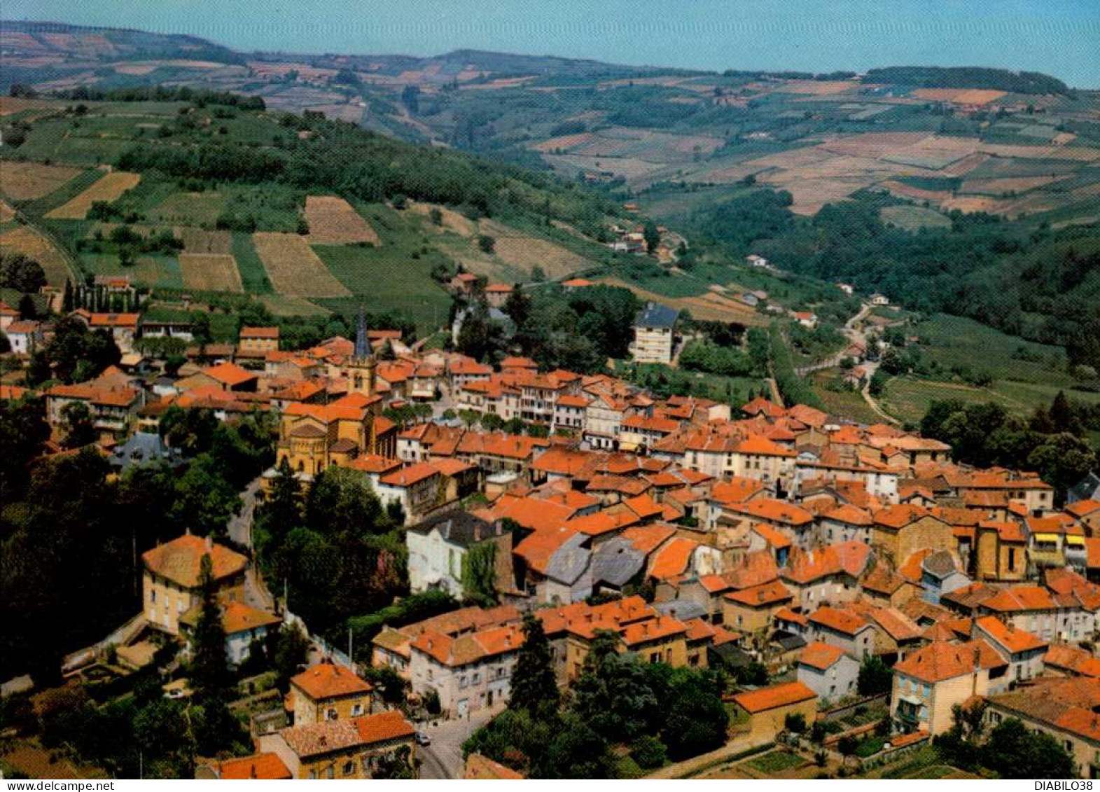 LE BOIS D ' OINGT   ( RHONE )     VILLE JUMELEE AVEC WIRWART   ( BELGIQUE ) - Le Bois D'Oingt