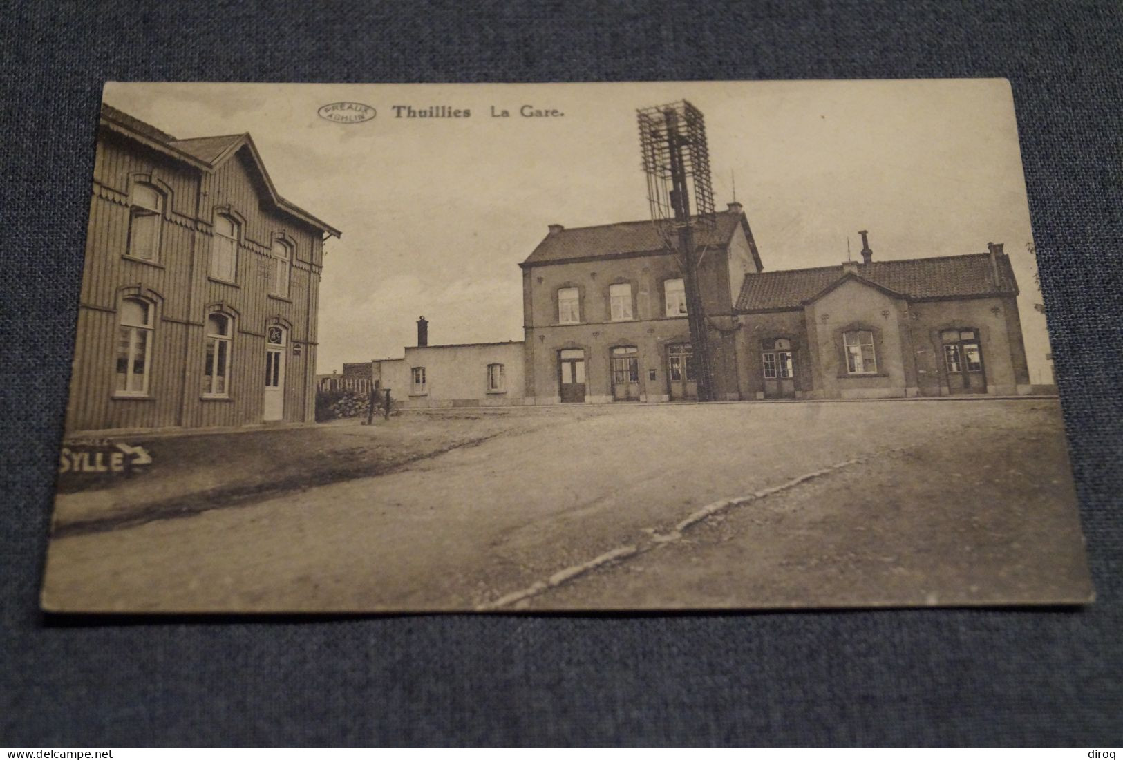 Thuillies , La Gare, Belle Ancienne Carte Postale,pour Collection - Thuin