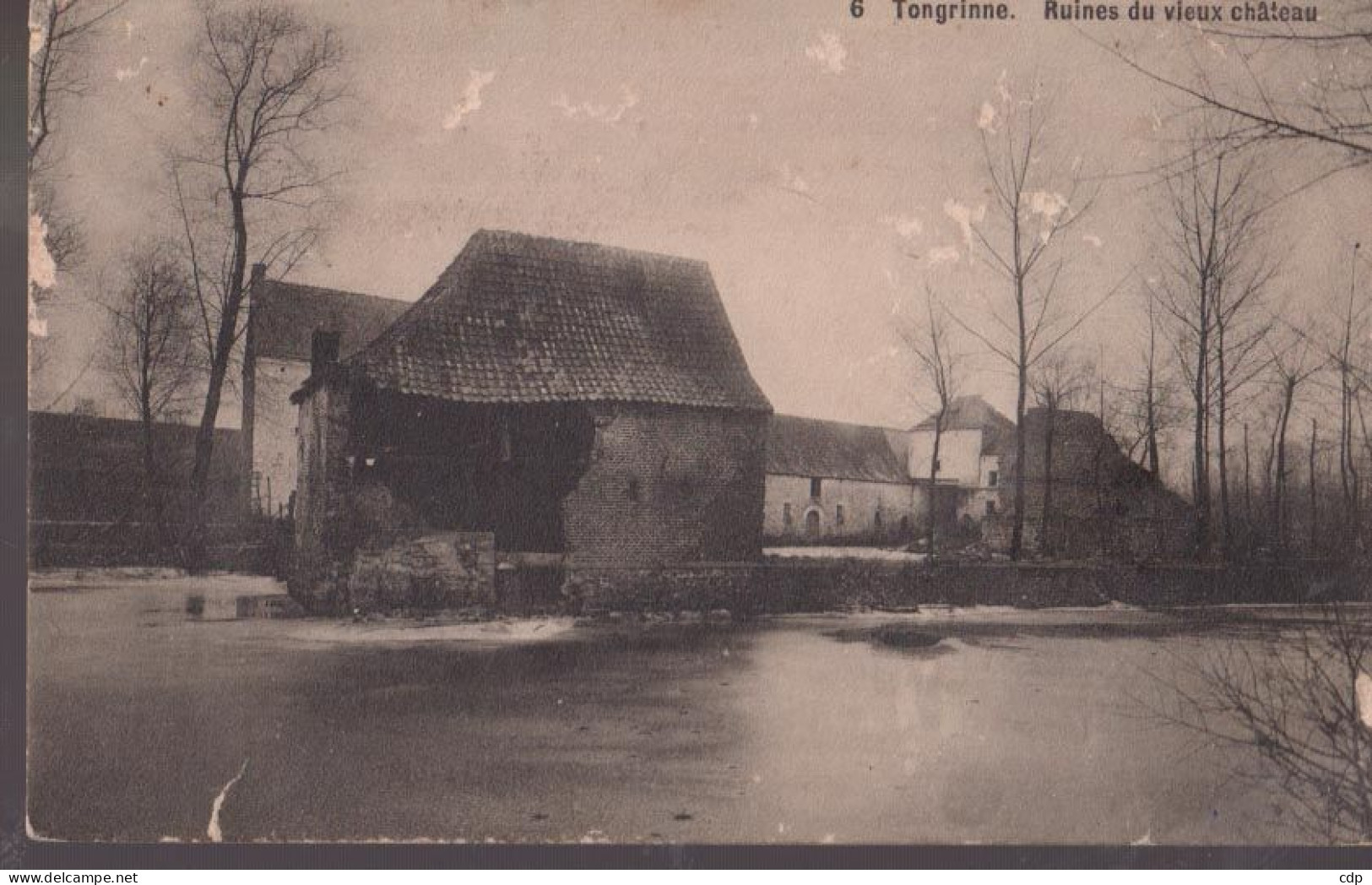 Cpa Tongrinne  Ruines - Sombreffe