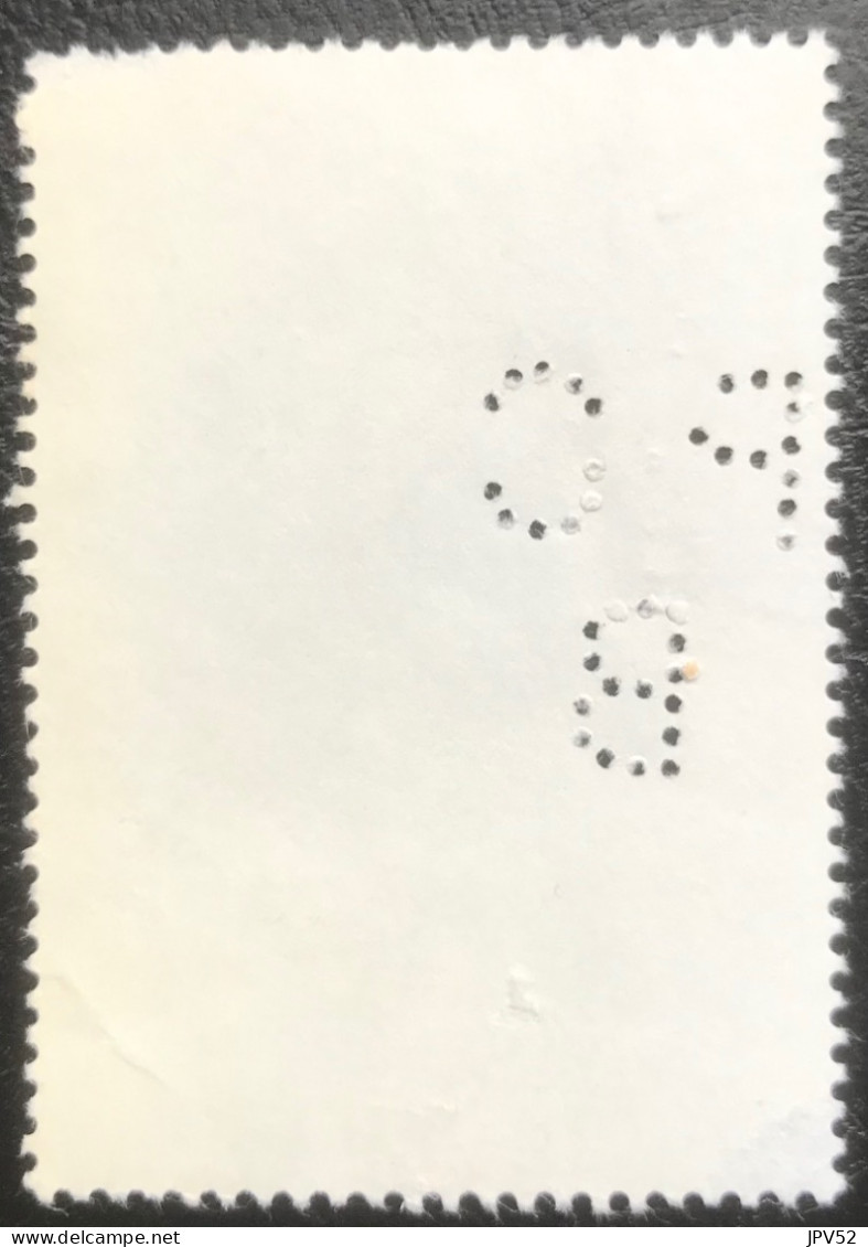 België - Belgique - C7/33 - 1973 - (°)used - Michel 1726 - Arbeiderssportvereniging - Perfin - KORTRIJK - 1951-..