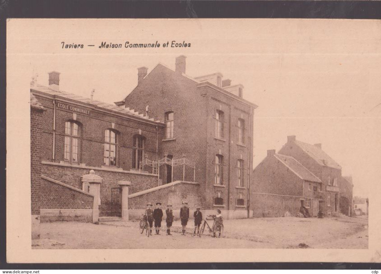 Cpa Taviers   écoles - Eghezee