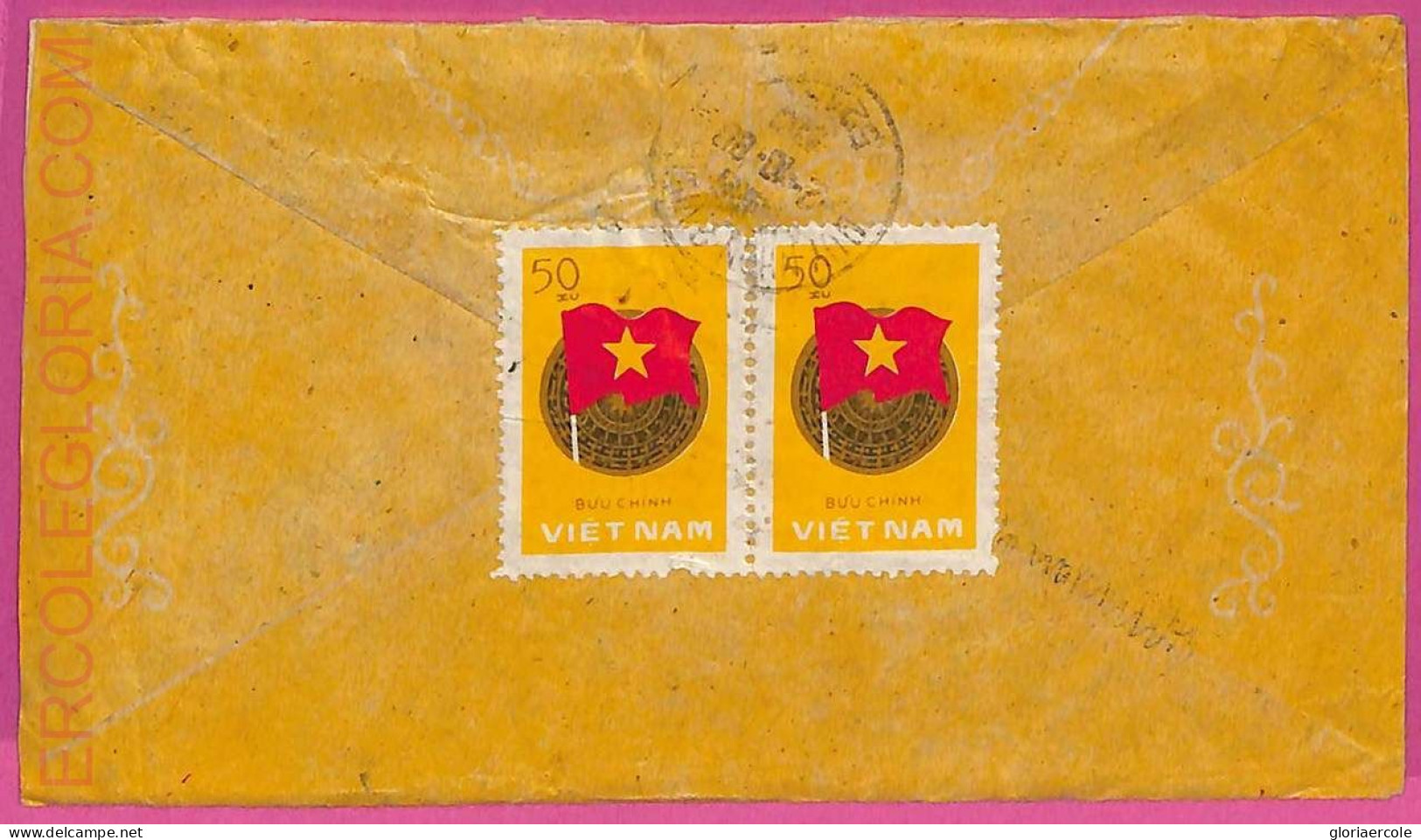 Ag1537 - VIETNAM - Postal History - Air Mail COVER To NORWAY 1980 - Viêt-Nam