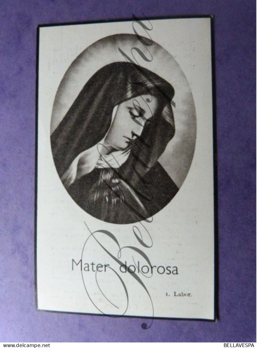 Tremelo -Pauline COREBUNDERS Echt E. ANTHONIS  1881 -1957 - Communion